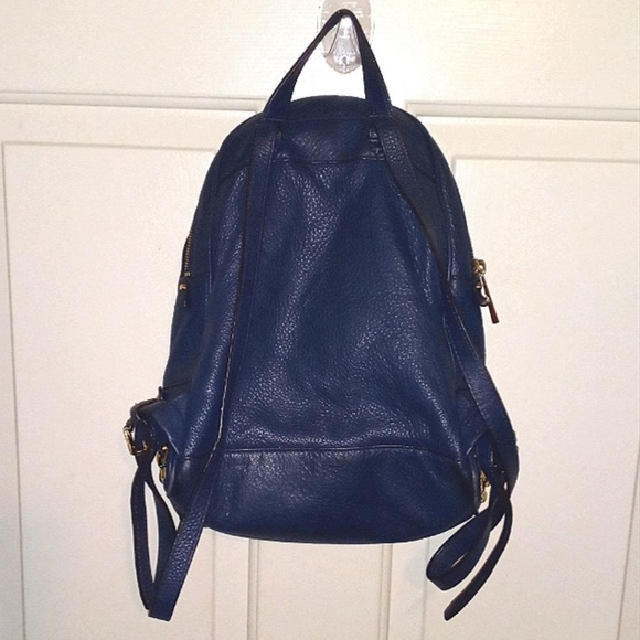 Roomy Michael Kors Leather Backpack with Studs - Picture 3 of 6